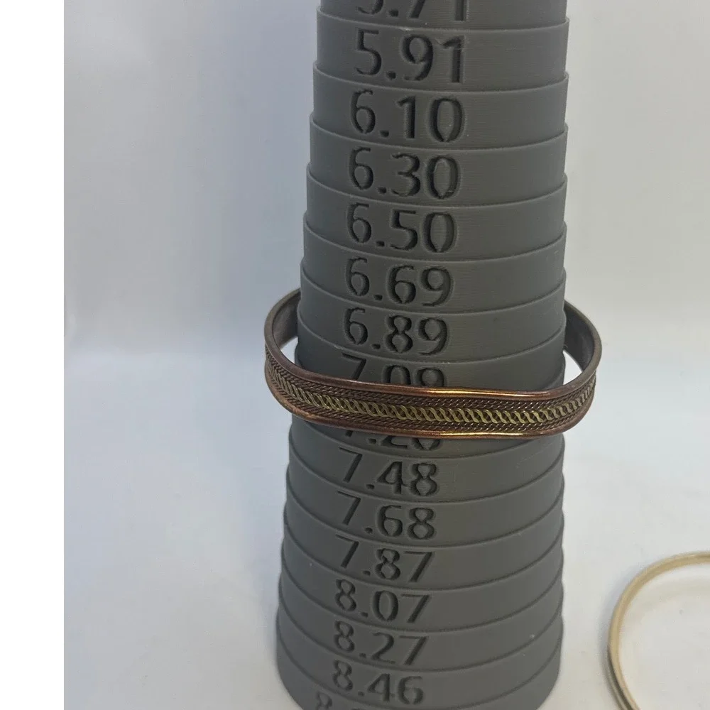 Unbranded Mixed Metal Bracelet Set Womens OS Gold‎ Copper Good 3pc Stack